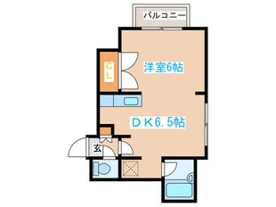 トゥモロー栄通の物件間取画像